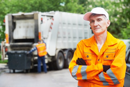 Professionals performing garden clearance in Petersham