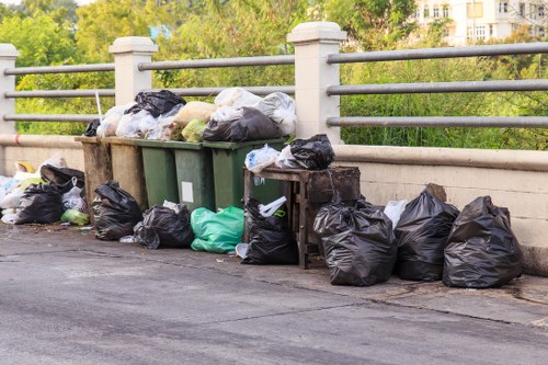 Eco-friendly garden clearance equipment used in Northolt