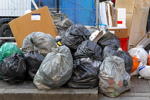 Professionals performing garden clearance in Soho