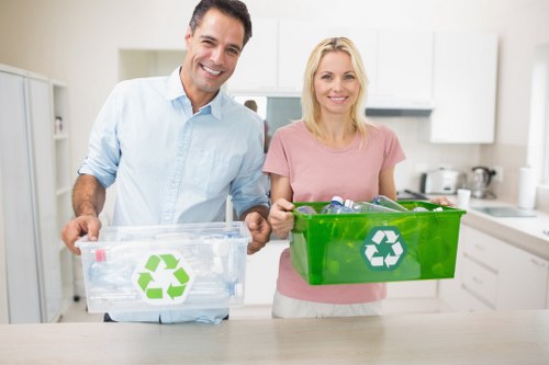 Professional recycling service handling white goods